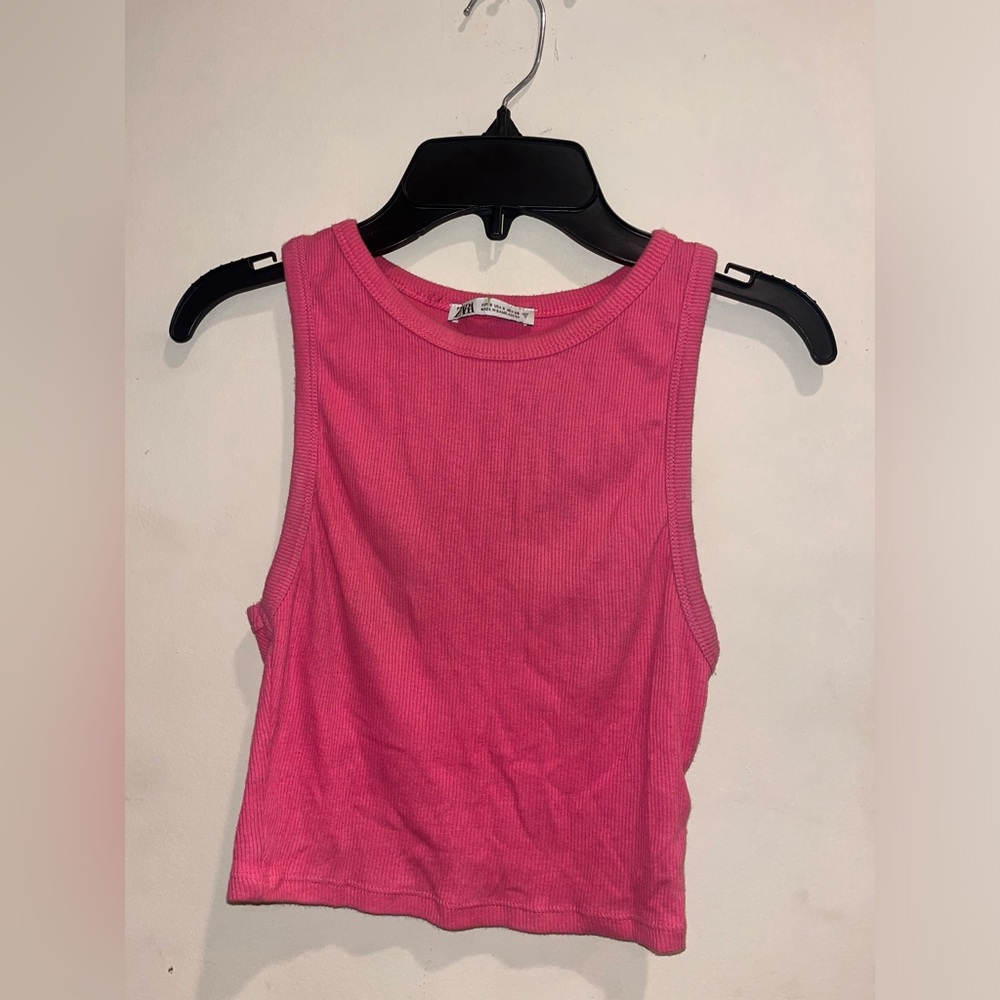 Zara Hot Pink Tank Top